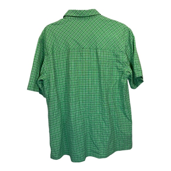 McKinley Plaid Shirts Mens Size XL Lot of 2 Blue Green Hiking Short Sleeve NWT - Picture 15 of 16